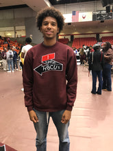 Load image into Gallery viewer, ISUPPORTHBCUS Crewneck - BURGENDY