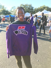 Load image into Gallery viewer, ISUPPORTHBCUs HOODIE - PURPLE