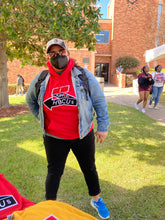 Load image into Gallery viewer, ISUPPORTHBCUs HOODIE - RED