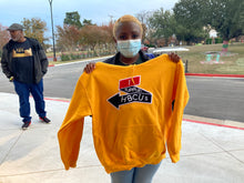 Load image into Gallery viewer, ISUPPORTHBCUs HOODIE - GOLD