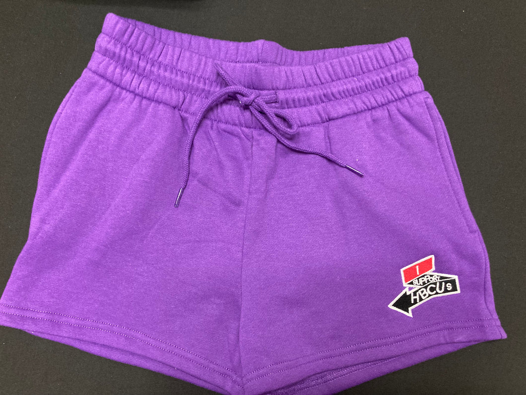 ISupportHBCUs Purple Shorts